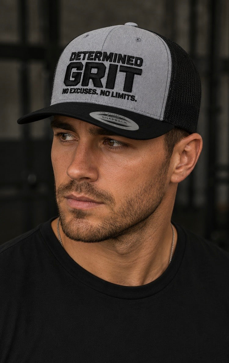 DMDGRIT Retro Embroidered Trucker Cap