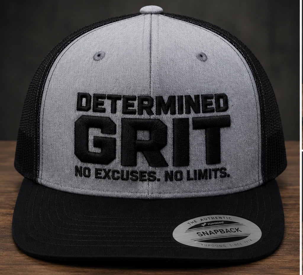 DMDGRIT Retro Embroidered Trucker Cap
