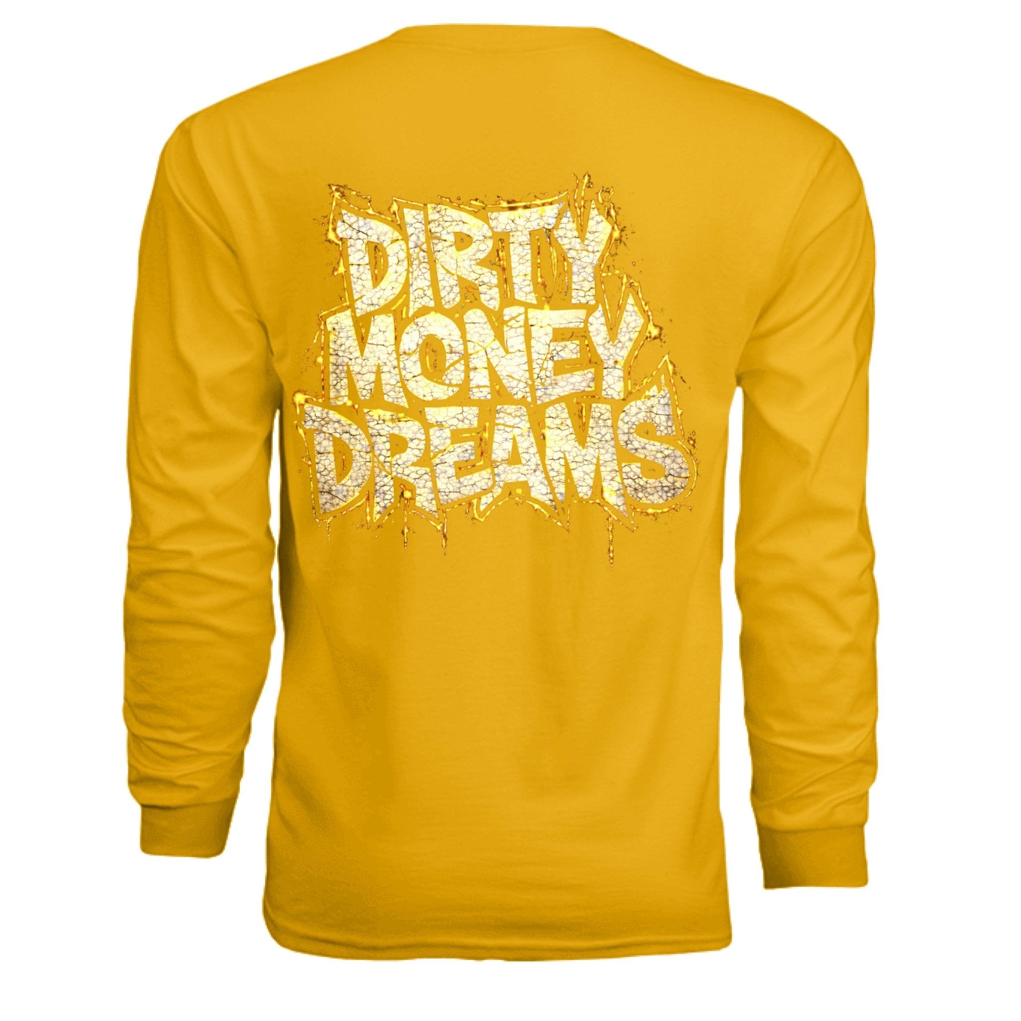 Built For The Long Run Graphic Long Sleeve Shirt Motorcycle Motivational Streetwear | Dirty Money Dreams - DIRTY MONEY DREAMS