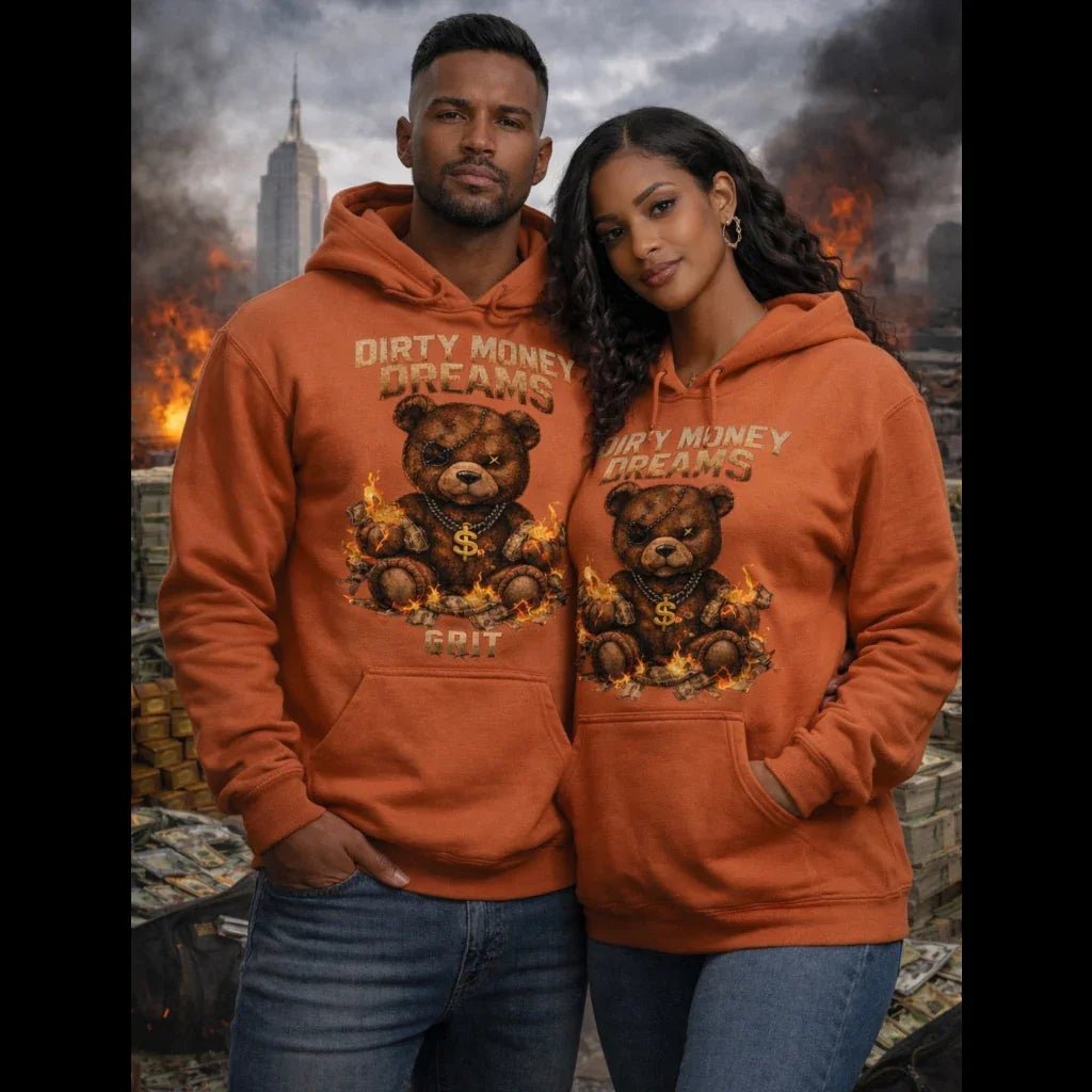 Built From Pressure Hoodie – Dirty Money Dreams GRIT Collection - DIRTY MONEY DREAMS