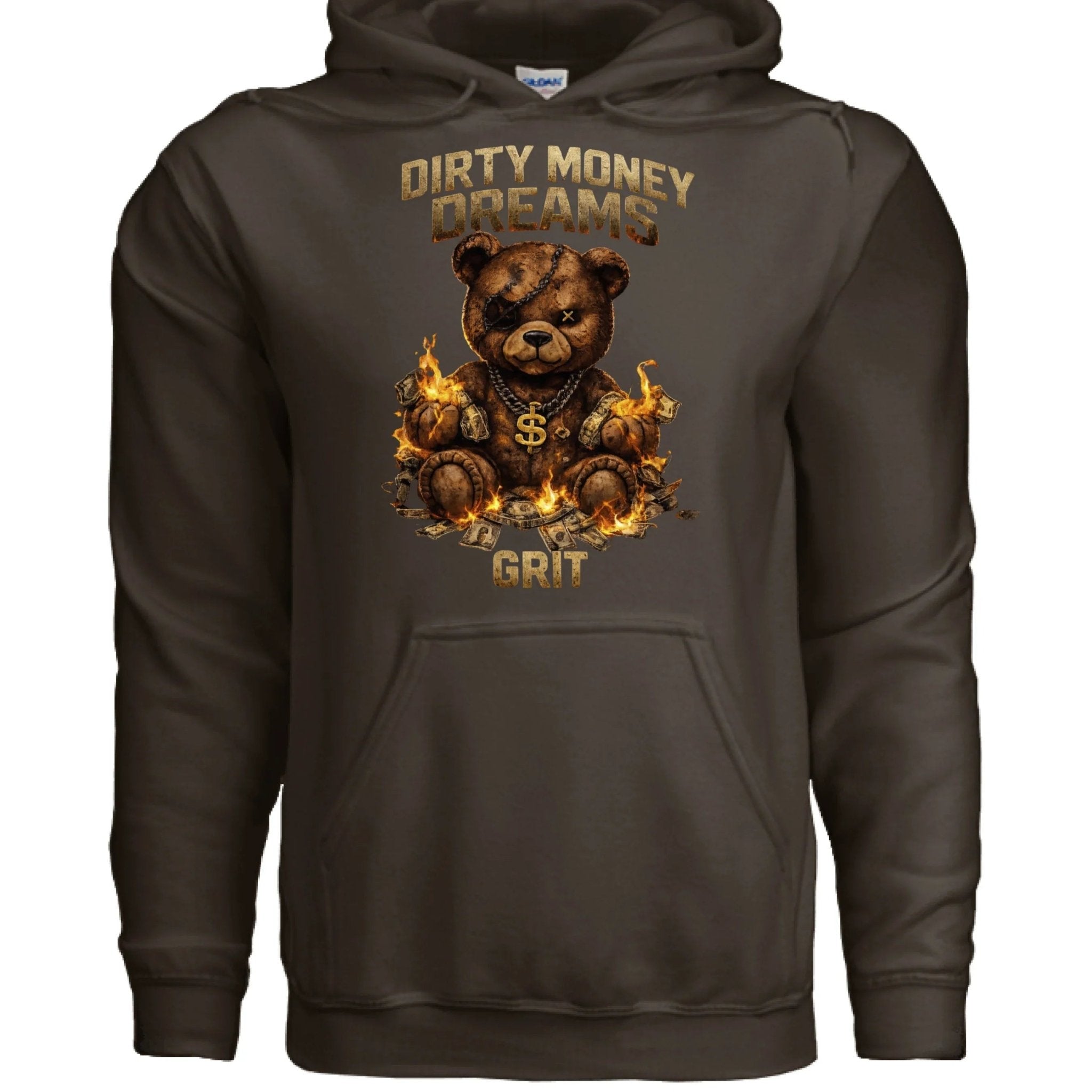 Built From Pressure Hoodie – Dirty Money Dreams GRIT Collection - DIRTY MONEY DREAMS