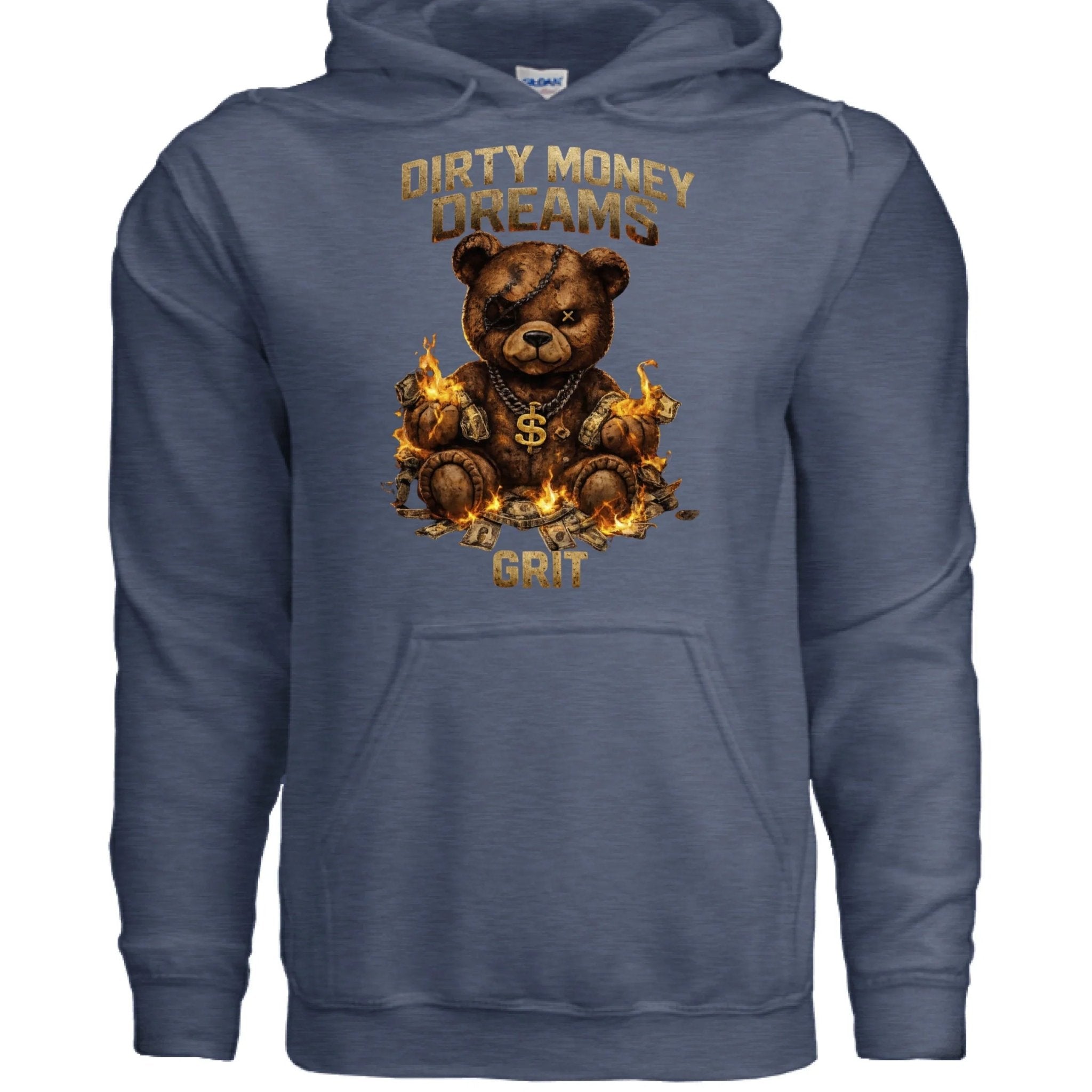 Built From Pressure Hoodie – Dirty Money Dreams GRIT Collection - DIRTY MONEY DREAMS