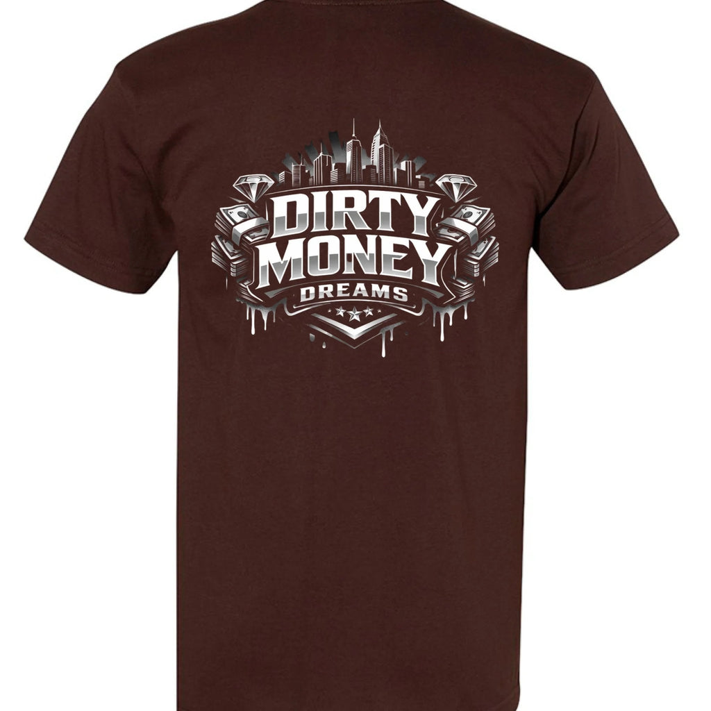 Built Here. Earned Daily. – GRIT American Heavyweight Tee - DIRTY MONEY DREAMS