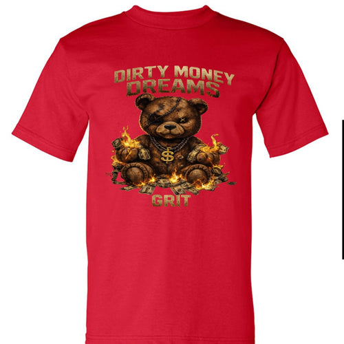 Built Here. Earned Daily. – GRIT American Heavyweight Tee - DIRTY MONEY DREAMS