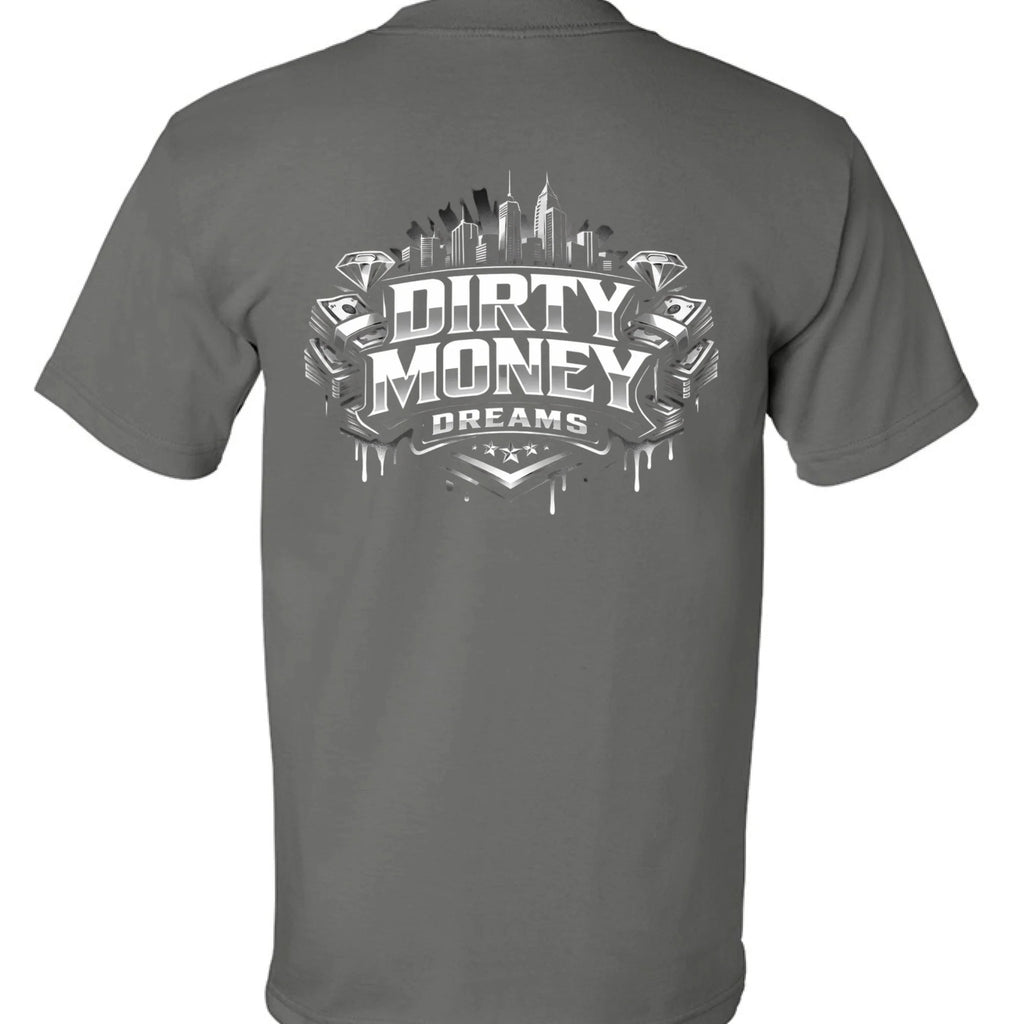 Built Here. Earned Daily. – GRIT American Heavyweight Tee - DIRTY MONEY DREAMS