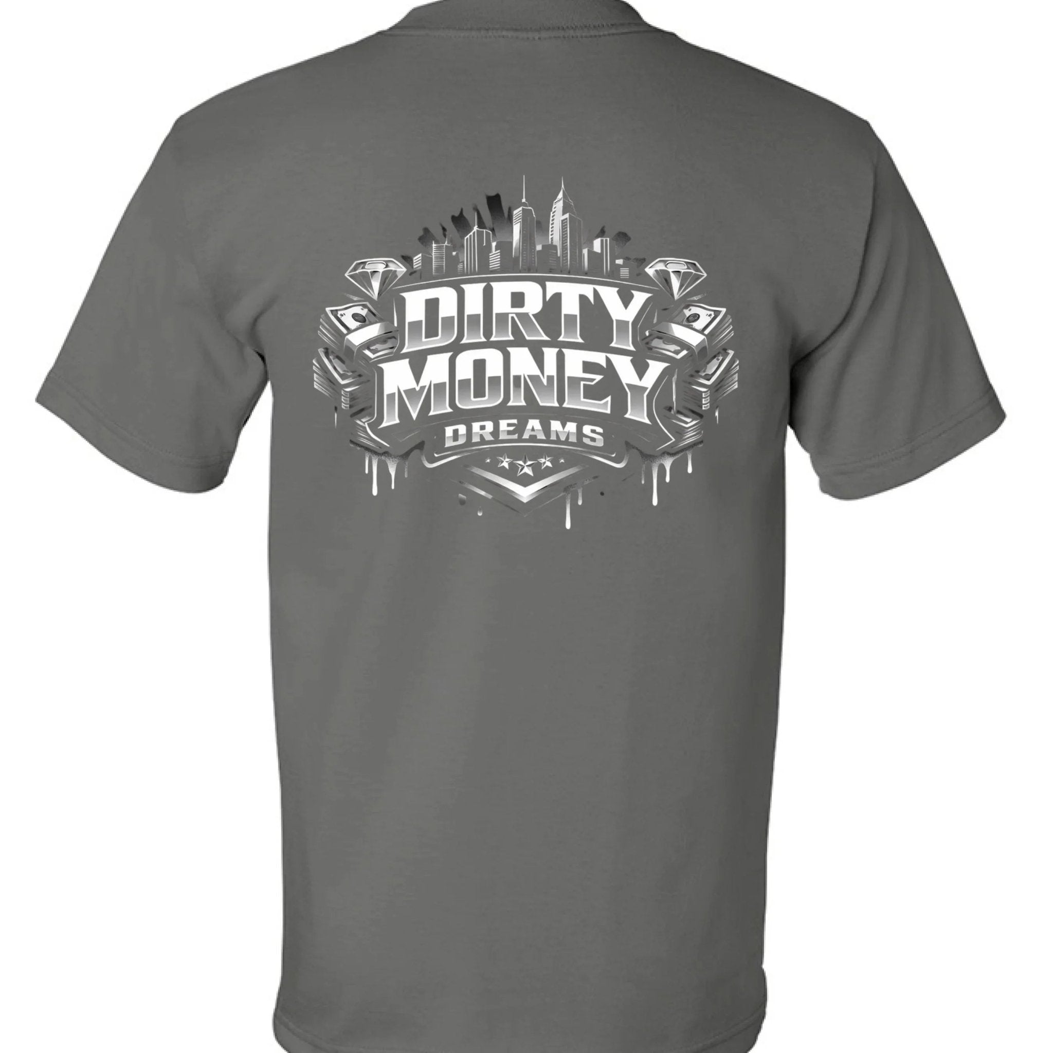 Built Here. Earned Daily. – GRIT American Heavyweight Tee - DIRTY MONEY DREAMS