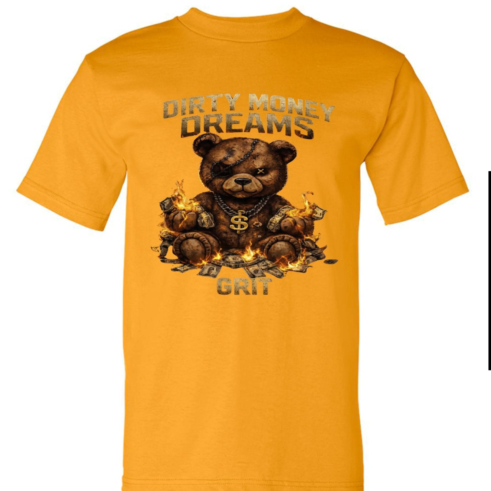 Built Here. Earned Daily. – GRIT American Heavyweight Tee - DIRTY MONEY DREAMS