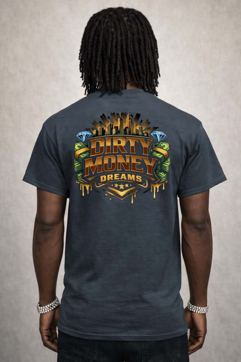Built To Last Tee – Premium Graphic Streetwear | Dirty Money Dreams - DIRTY MONEY DREAMS