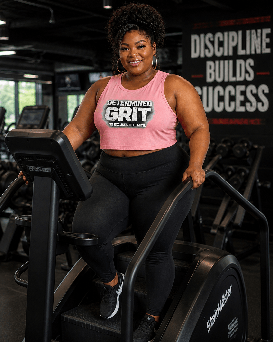Determined Grit Women’s Crop Tank Top – Fitness Streetwear | Dirty Money Dreams - DIRTY MONEY DREAMS