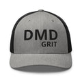Dirty Money Dreams Embroidered DMD GRIT Streetwear Trucker Cap - DIRTY MONEY DREAMS