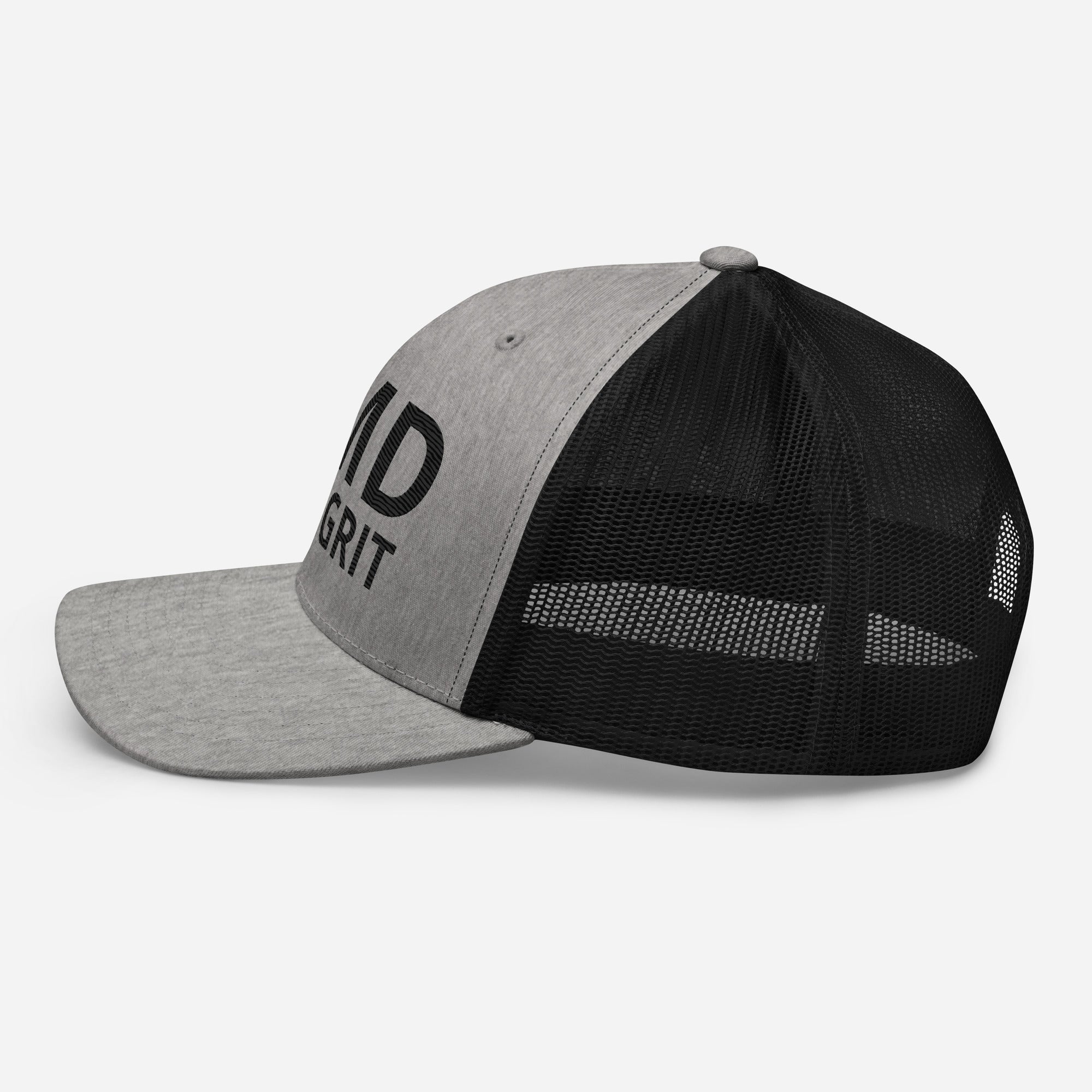 Dirty Money Dreams Embroidered DMD GRIT Streetwear Trucker Cap - DIRTY MONEY DREAMS