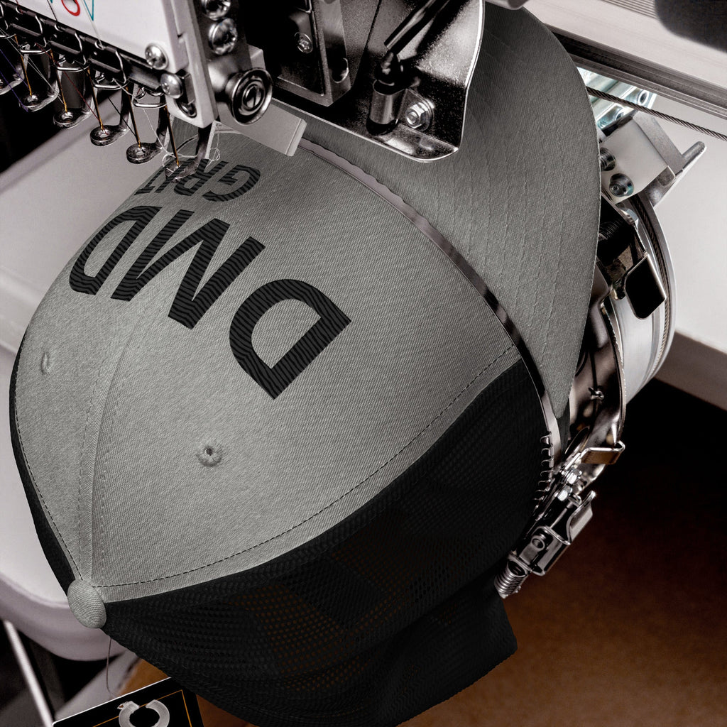 Dirty Money Dreams Embroidered DMD GRIT Streetwear Trucker Cap - DIRTY MONEY DREAMS