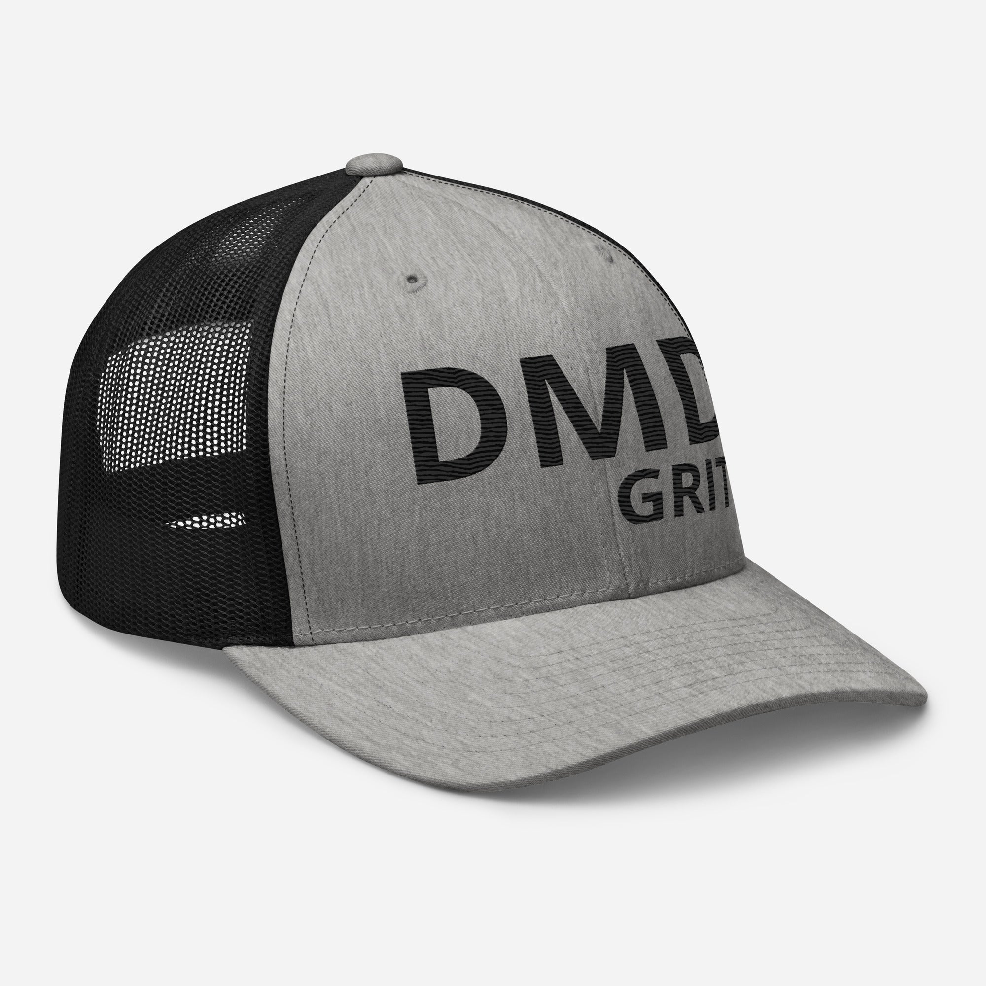 Dirty Money Dreams Embroidered DMD GRIT Streetwear Trucker Cap - DIRTY MONEY DREAMS