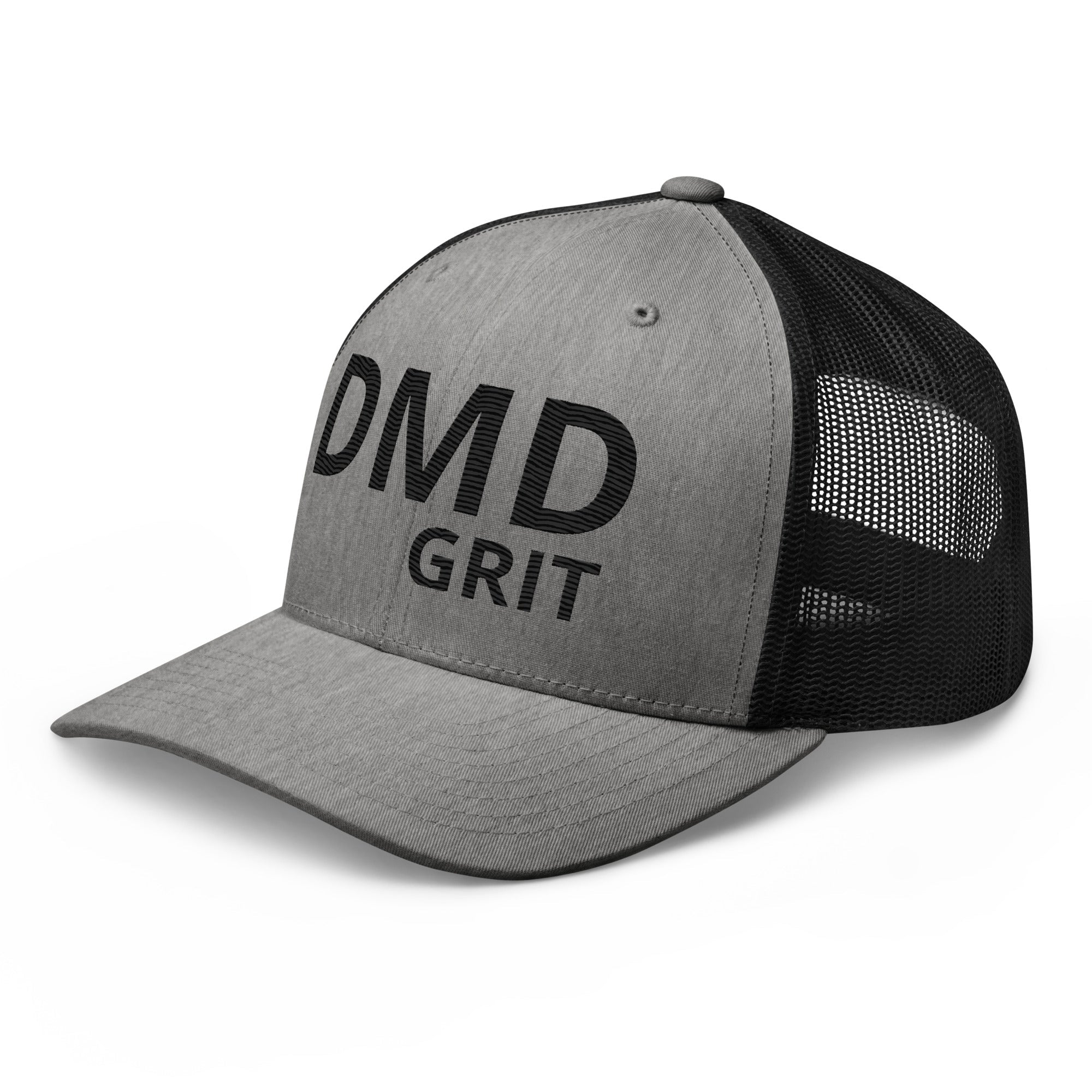 Dirty Money Dreams Embroidered DMD GRIT Streetwear Trucker Cap - DIRTY MONEY DREAMS