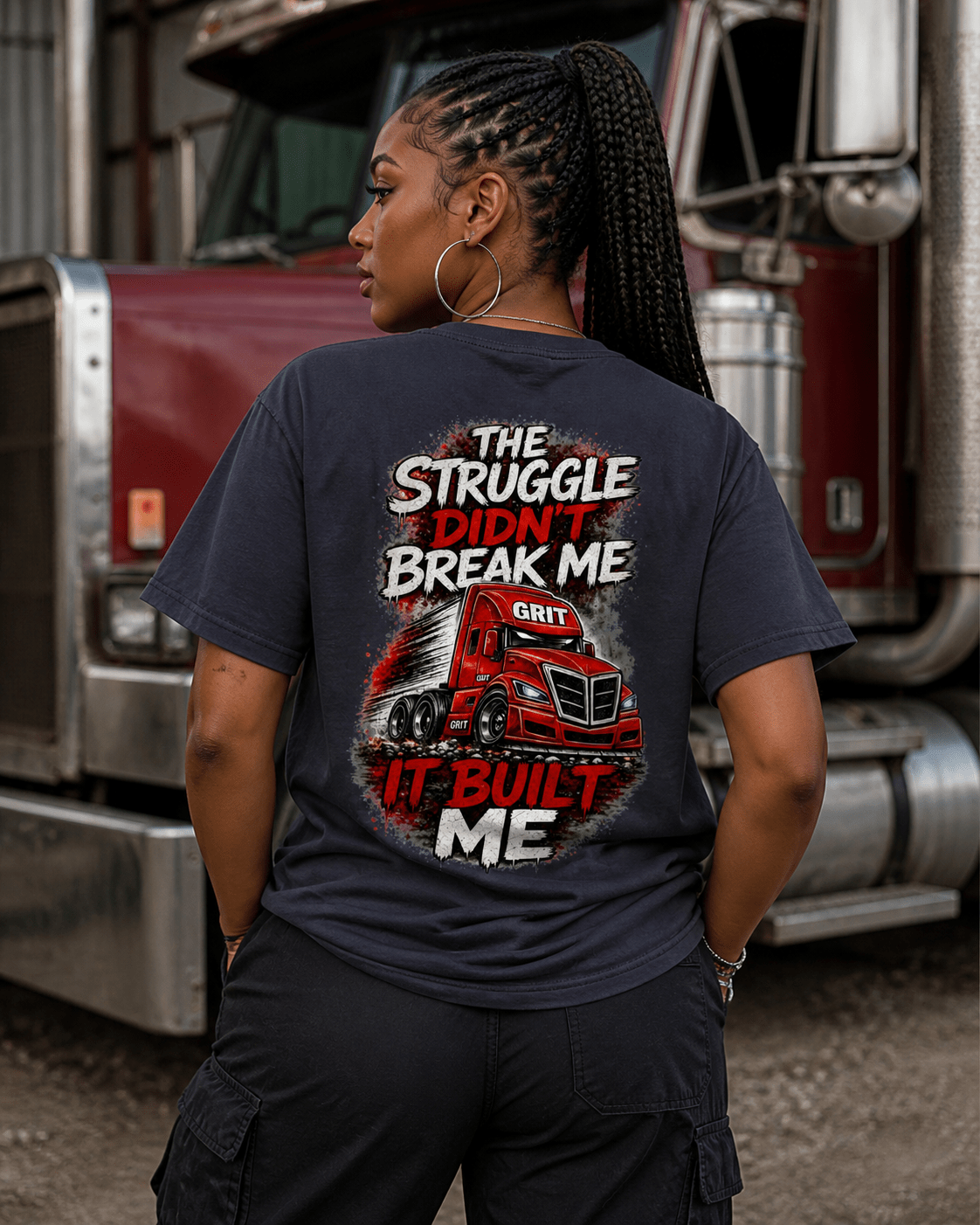 Dirty Money Dreams Grit 02 The Struggle Didn’t Break Me Trucker Edition - DIRTY MONEY DREAMS