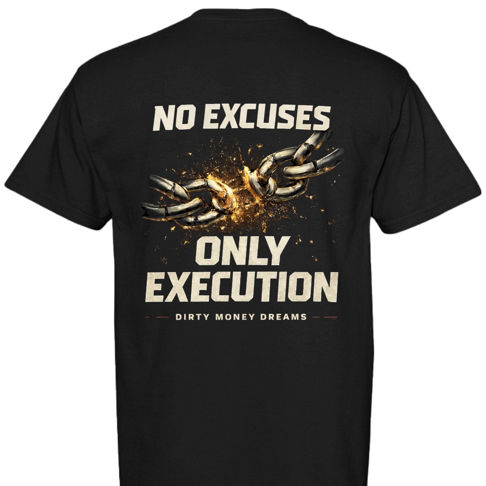 Dirty Money Dreams “Grit & Discipline” Tee – Built Different Streetwear - DIRTY MONEY DREAMS