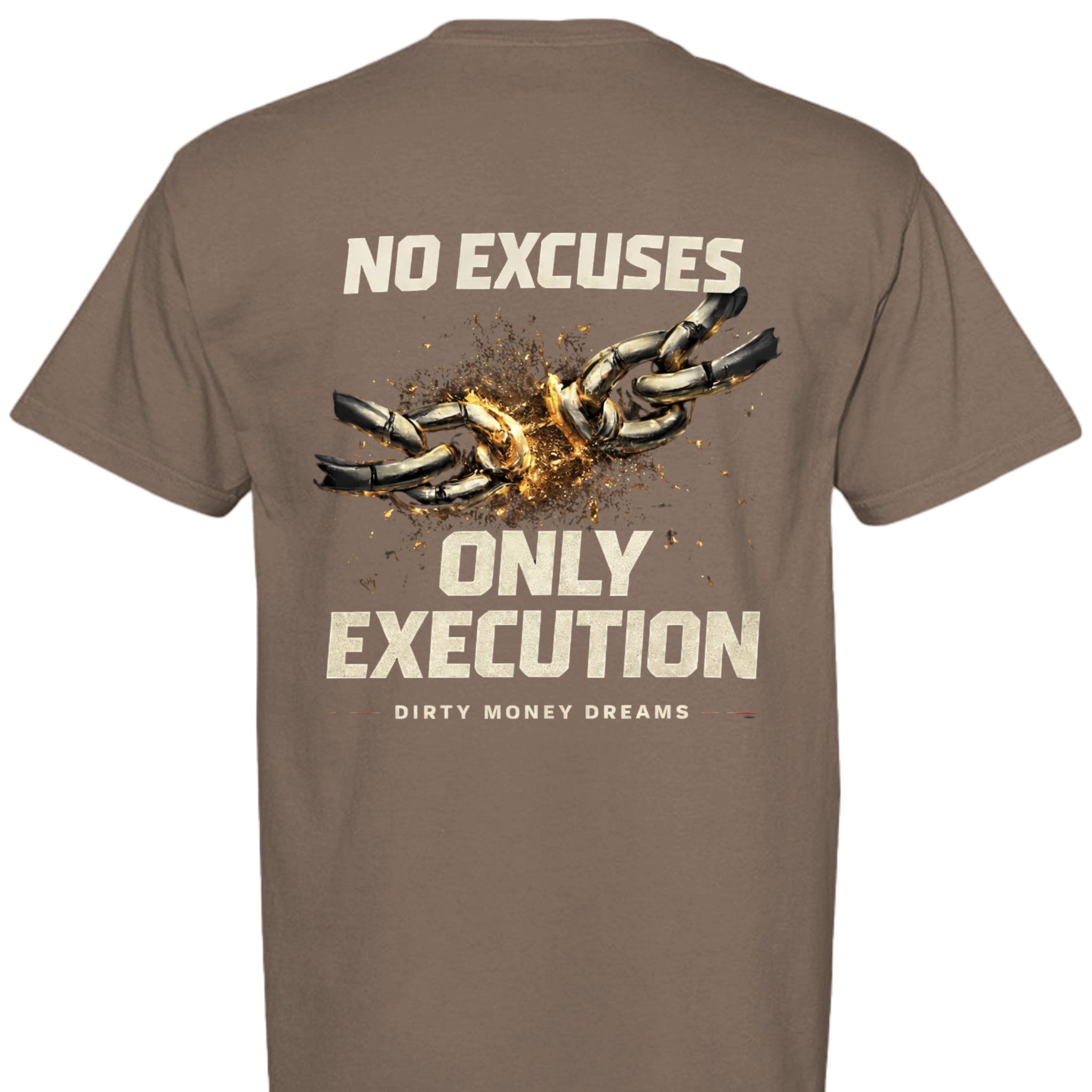 Dirty Money Dreams “Grit & Discipline” Tee – Built Different Streetwear - DIRTY MONEY DREAMS