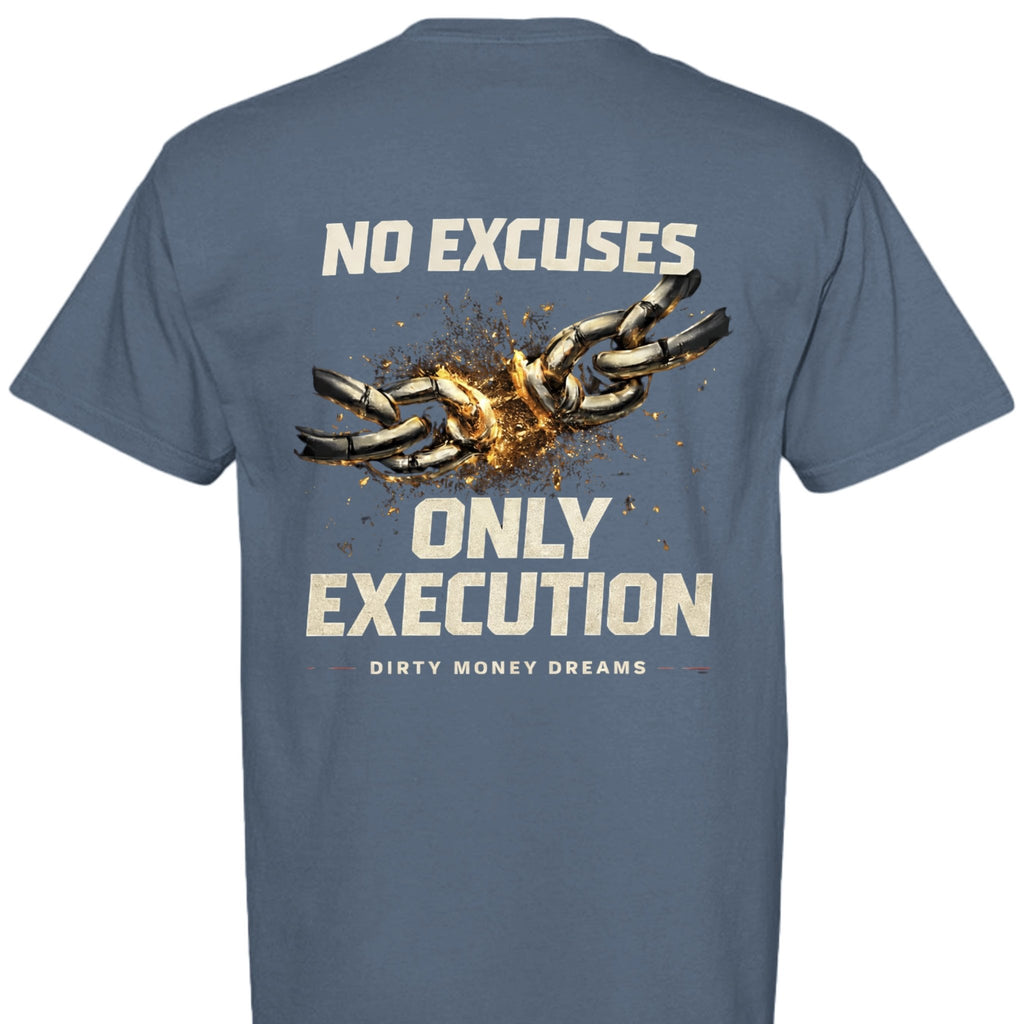 Dirty Money Dreams “Grit & Discipline” Tee – Built Different Streetwear - DIRTY MONEY DREAMS