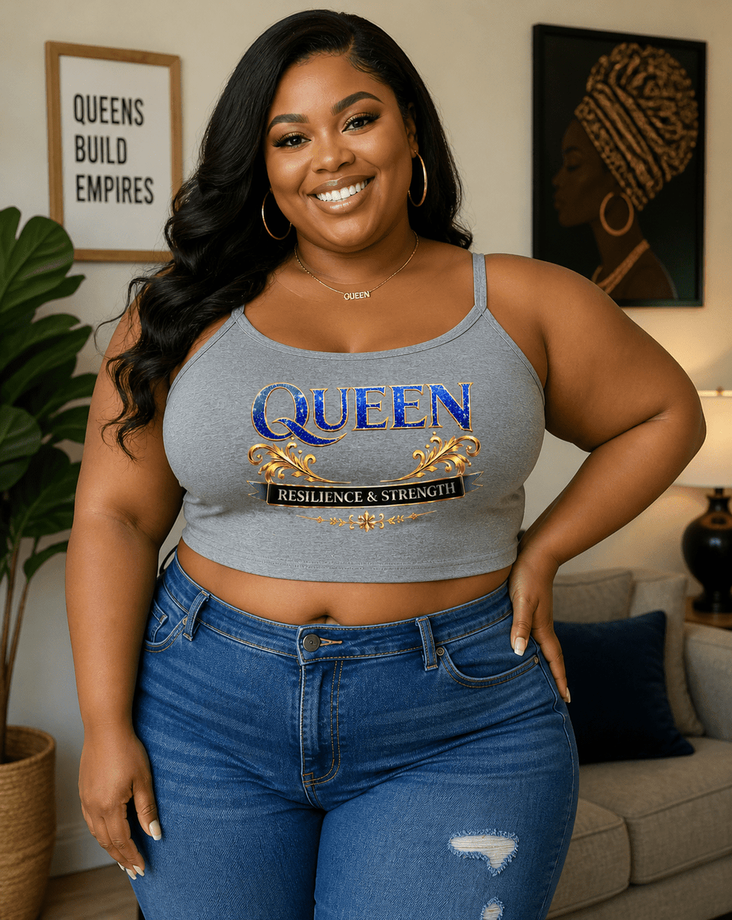 Dirty Money Dreams Grit Queen Strength & Resilience Tank - DIRTY MONEY DREAMS