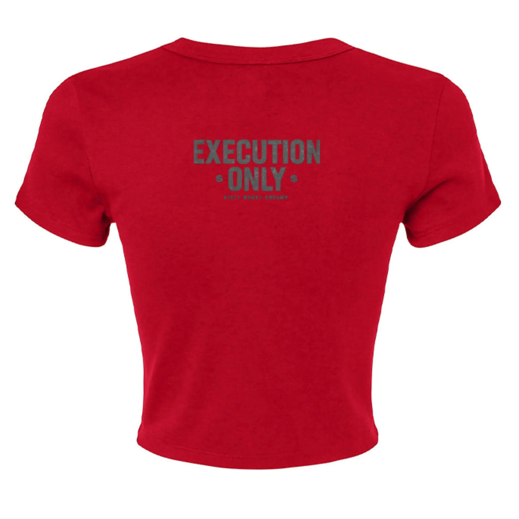 Dirty Money Dreams Logo Crop Tee – Women’s Streetwear Essential - DIRTY MONEY DREAMS