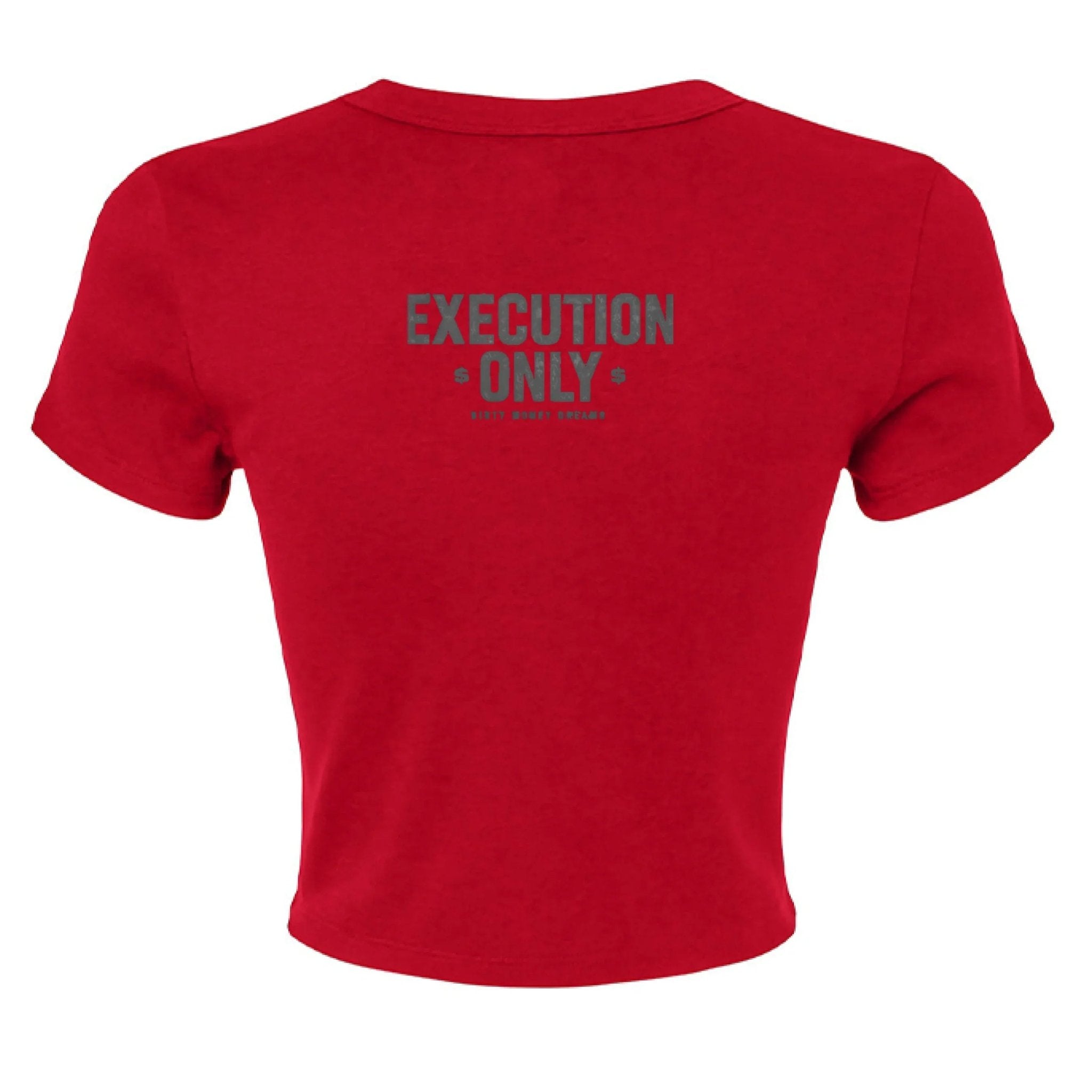 Dirty Money Dreams Logo Crop Tee – Women’s Streetwear Essential - DIRTY MONEY DREAMS