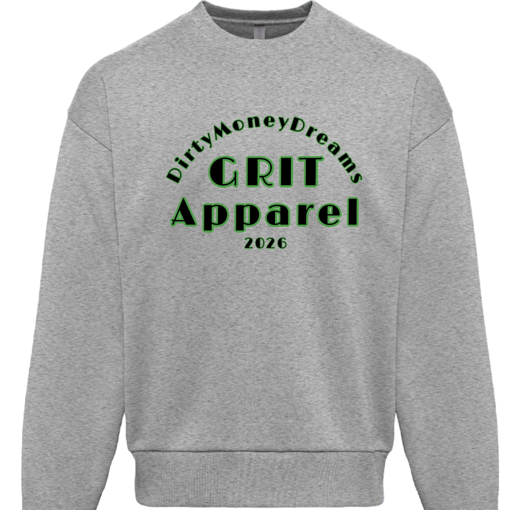 Discipline Pays Crewneck Sweatshirt – Motivational Streetwear | Dirty Money Dreams - DIRTY MONEY DREAMS