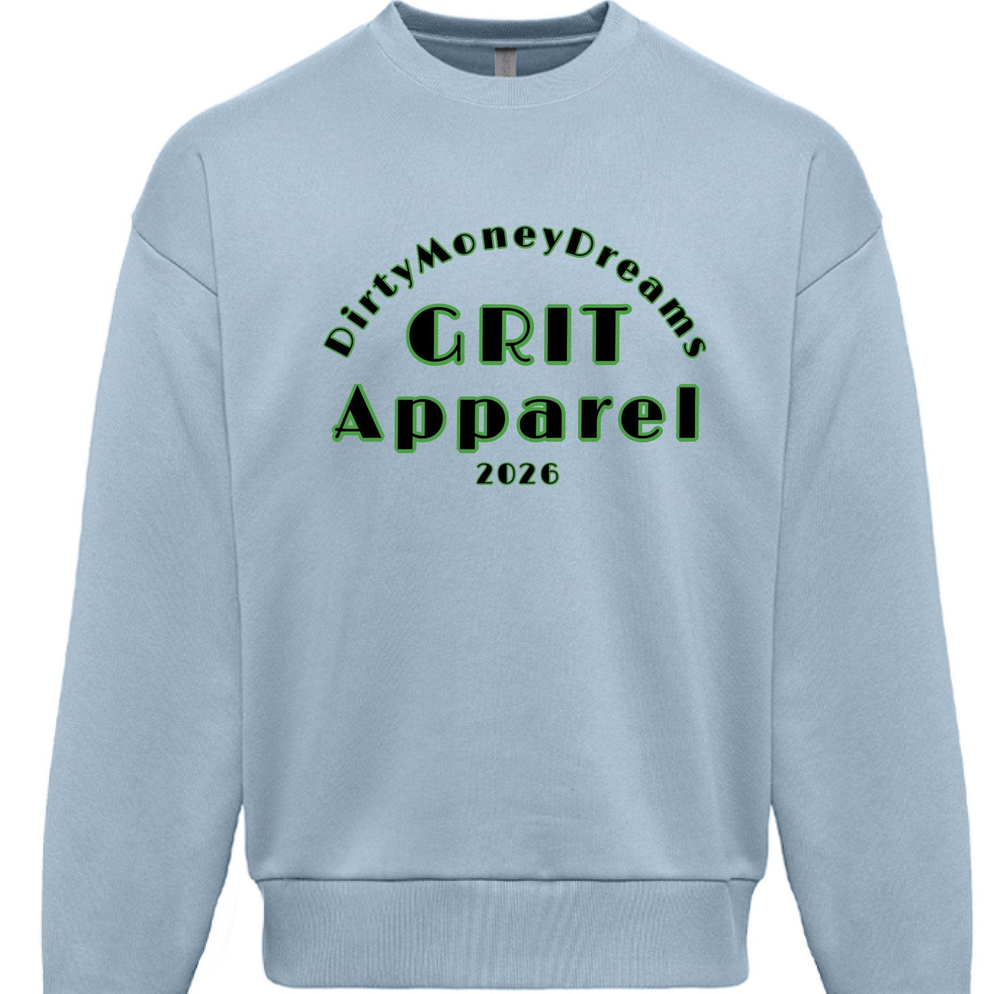 Discipline Pays Crewneck Sweatshirt – Motivational Streetwear | Dirty Money Dreams - DIRTY MONEY DREAMS