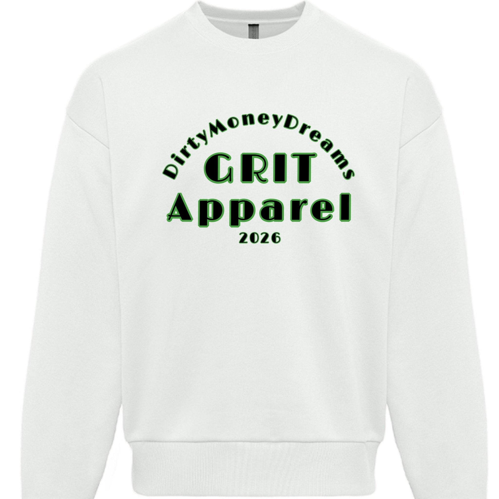 Discipline Pays Crewneck Sweatshirt – Motivational Streetwear | Dirty Money Dreams - DIRTY MONEY DREAMS
