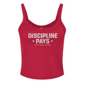 Discipline Pays Tank Top – Women’s Fitness & Streetwear | Dirty Money Dreams - DIRTY MONEY DREAMS
