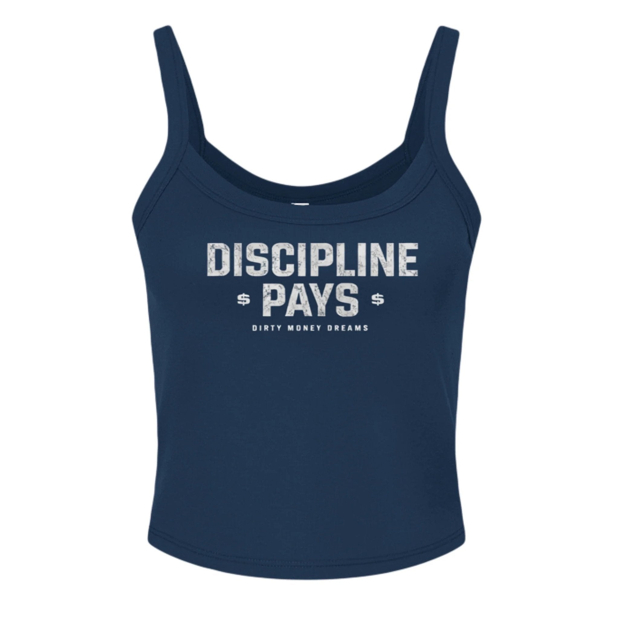 Discipline Pays Tank Top – Women’s Fitness & Streetwear | Dirty Money Dreams - DIRTY MONEY DREAMS