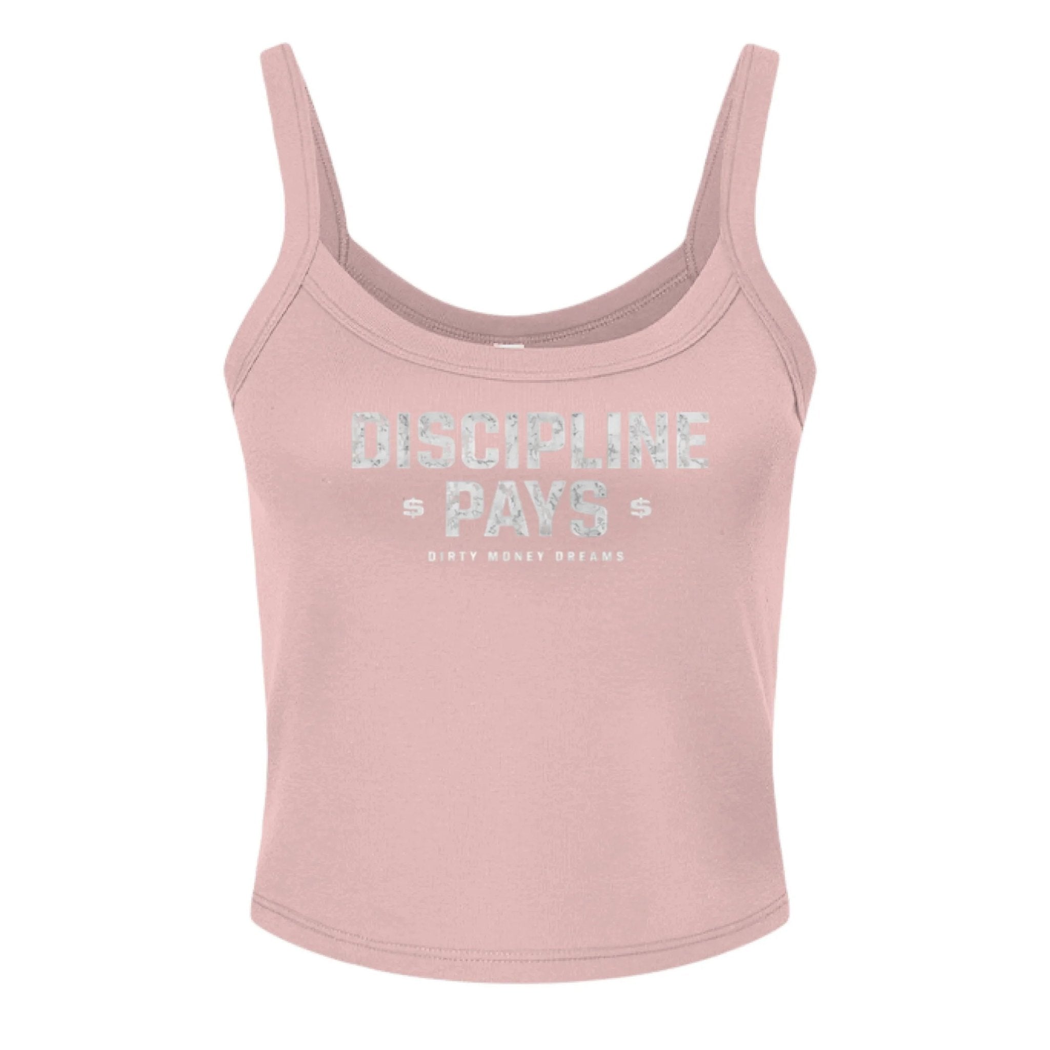 Discipline Pays Tank Top – Women’s Fitness & Streetwear | Dirty Money Dreams - DIRTY MONEY DREAMS