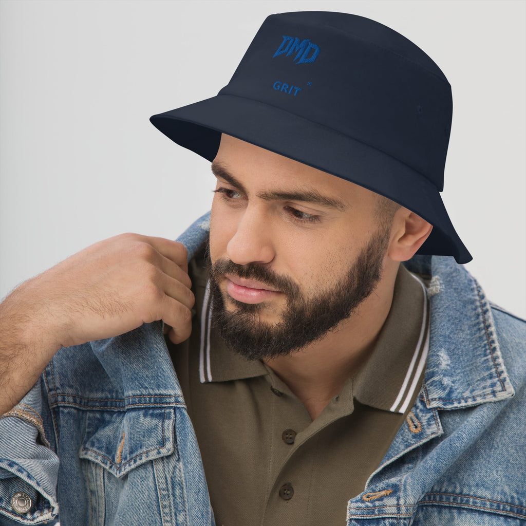 DMDGRIT embroidered Bucket Hat, for those who believes in staying cool under pressure. - DIRTY MONEY DREAMS