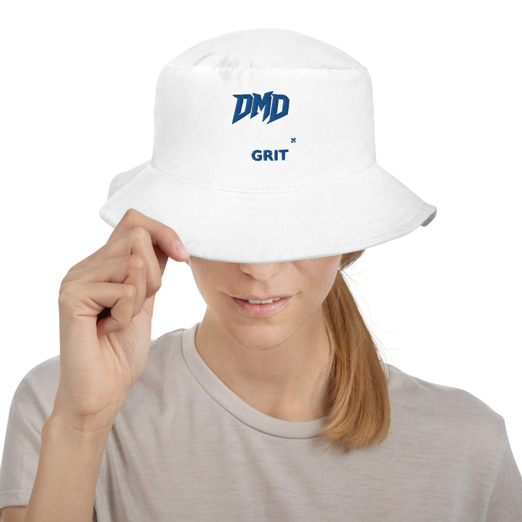 DMDGRIT embroidered Bucket Hat, for those who believes in staying cool under pressure. - DIRTY MONEY DREAMS