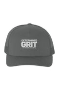DMDGRIT Trucker Inspired Execution Only Five-Panel Retro Trucker Cap - DIRTY MONEY DREAMS