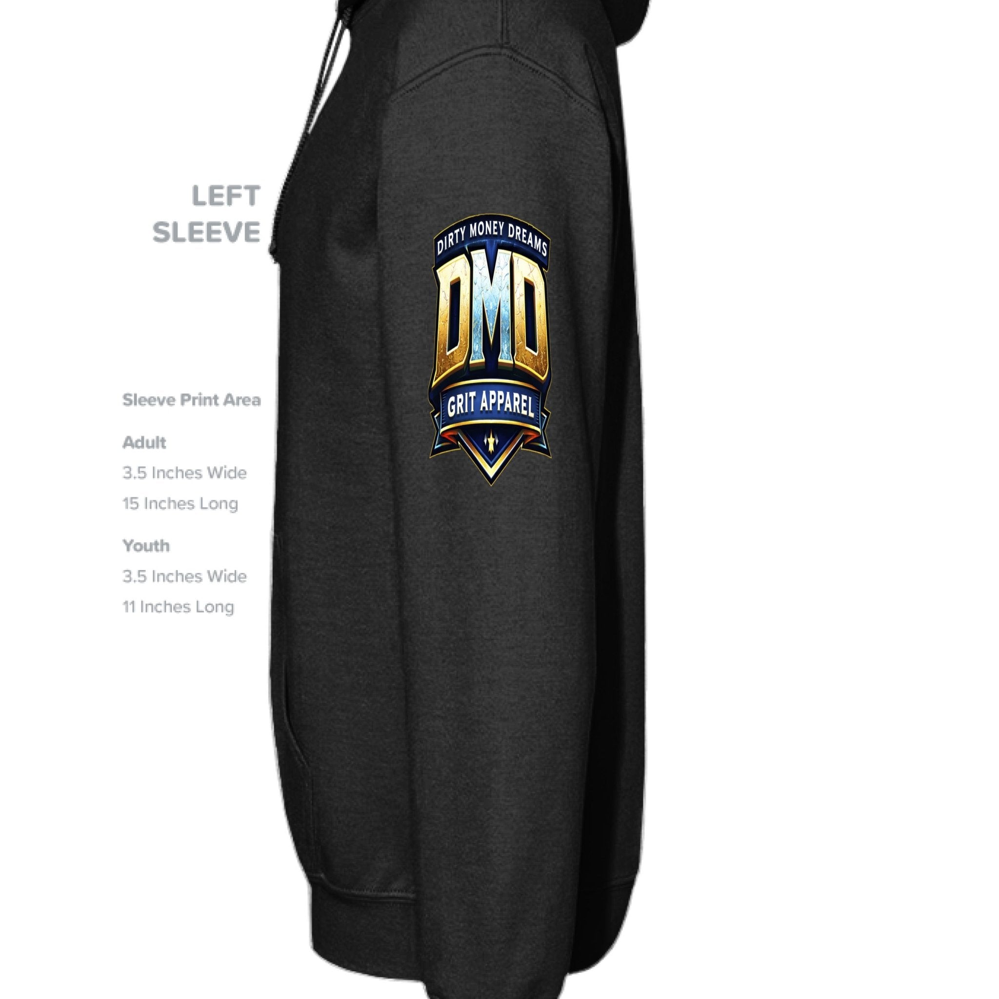 Everyday Armor Graphic Hoodie – Premium Streetwear | Dirty Money Dreams - DIRTY MONEY DREAMS