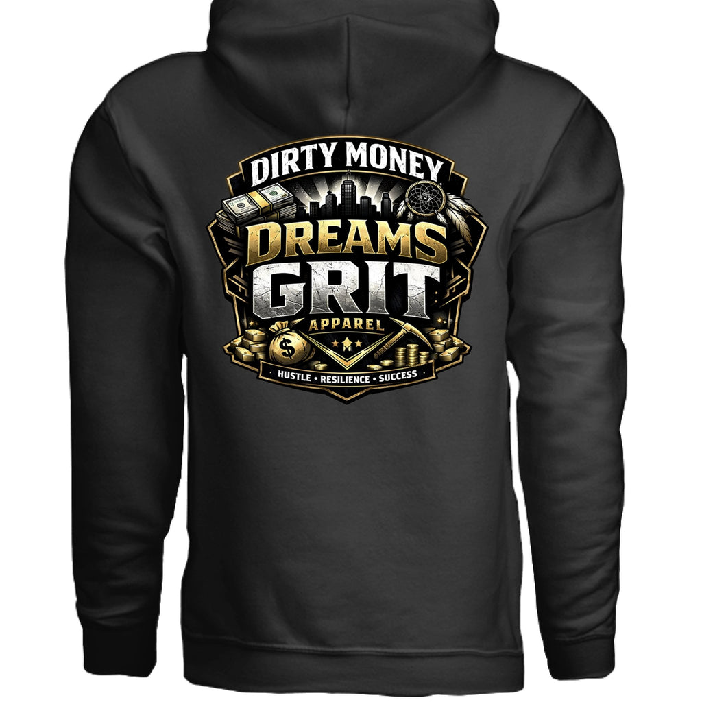 Everyday Armor Graphic Hoodie – Premium Streetwear | Dirty Money Dreams - DIRTY MONEY DREAMS