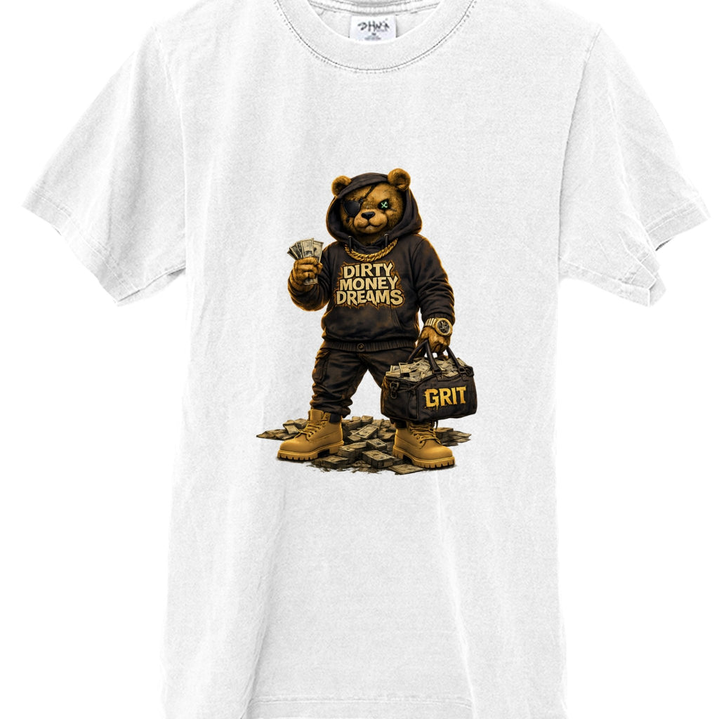 Execution Only Heavyweight T-Shirt – Premium Streetwear | Dirty Money Dreams - DIRTY MONEY DREAMS