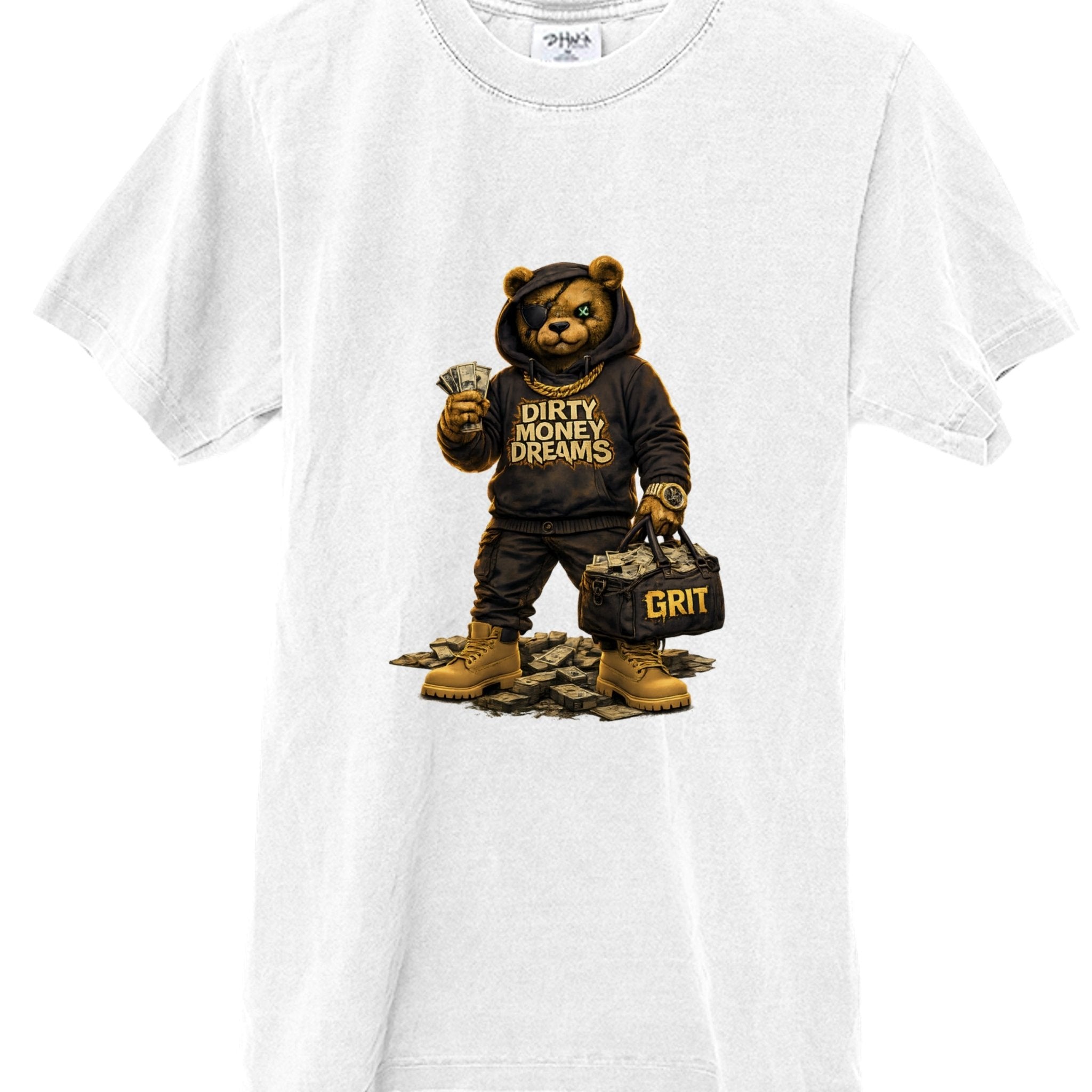 Execution Only Heavyweight T-Shirt – Premium Streetwear | Dirty Money Dreams - DIRTY MONEY DREAMS