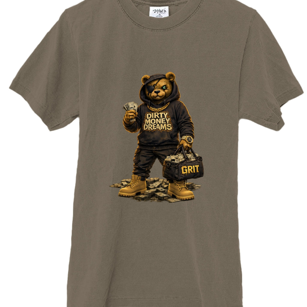 Execution Only Heavyweight T-Shirt – Premium Streetwear | Dirty Money Dreams - DIRTY MONEY DREAMS