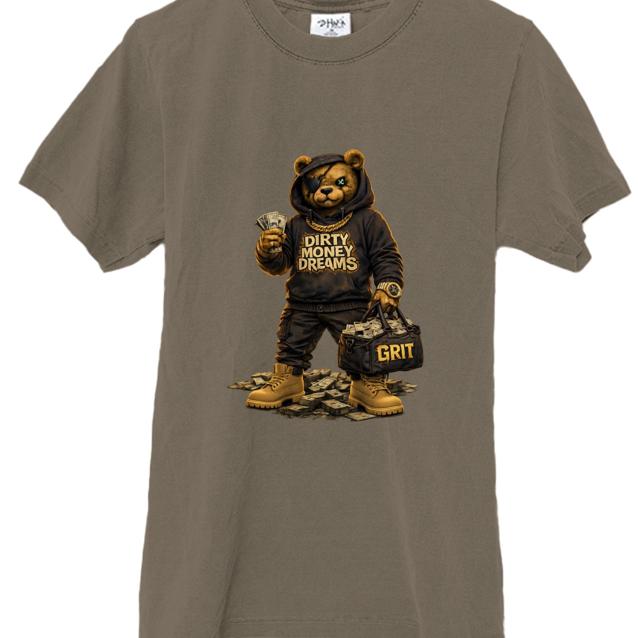 Execution Only Heavyweight T-Shirt – Premium Streetwear | Dirty Money Dreams - DIRTY MONEY DREAMS
