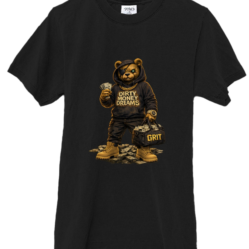 Execution Only Heavyweight T-Shirt – Premium Streetwear | Dirty Money Dreams - DIRTY MONEY DREAMS