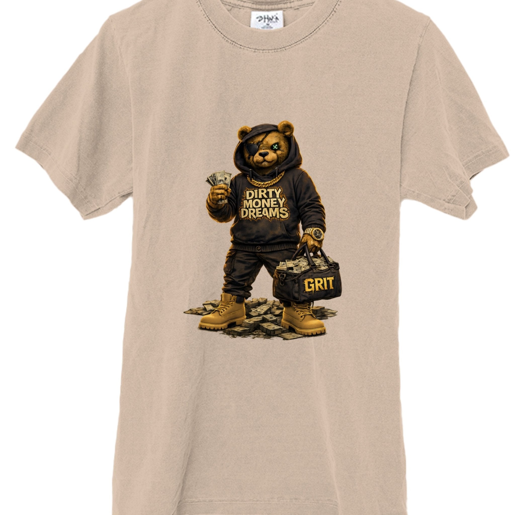 Execution Only Heavyweight T-Shirt – Premium Streetwear | Dirty Money Dreams - DIRTY MONEY DREAMS