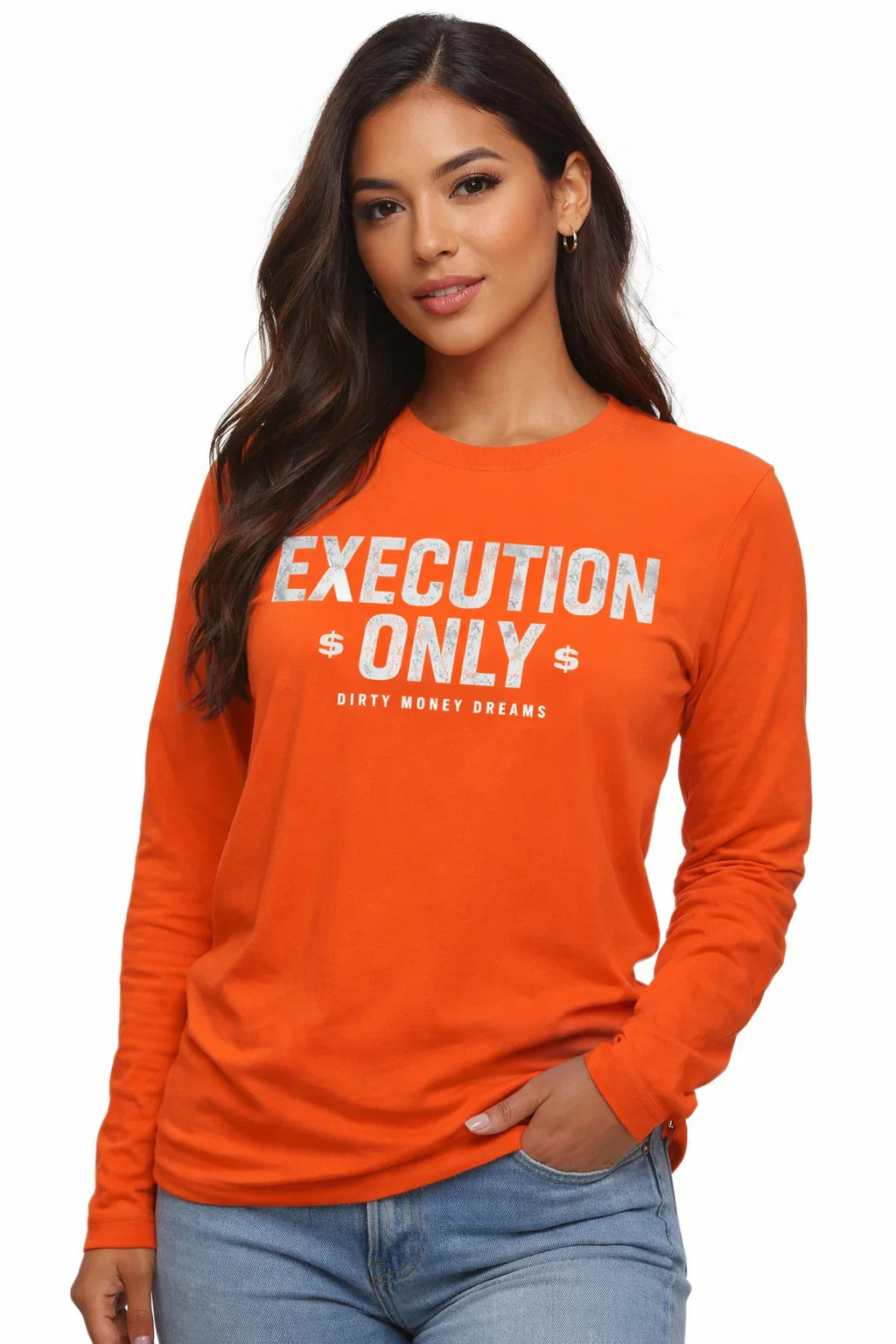 Execution Only Long Sleeve – Women’s Streetwear | Dirty Money Dreams - DIRTY MONEY DREAMS