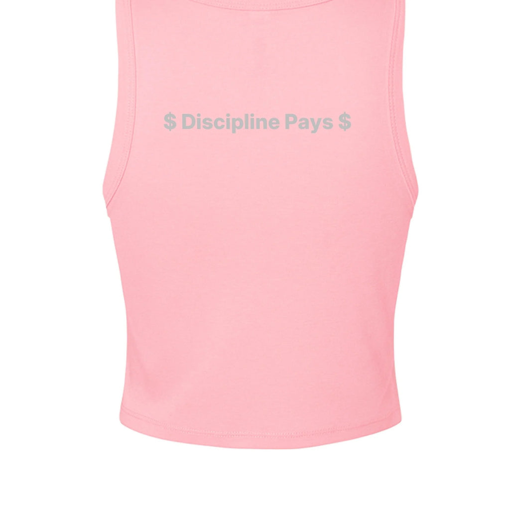 Execution Only Tank – Women’s Crop Fitness Top | Dirty Money Dreams - DIRTY MONEY DREAMS