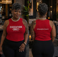 Execution Only Tank – Women’s Crop Fitness Top | Dirty Money Dreams - DIRTY MONEY DREAMS