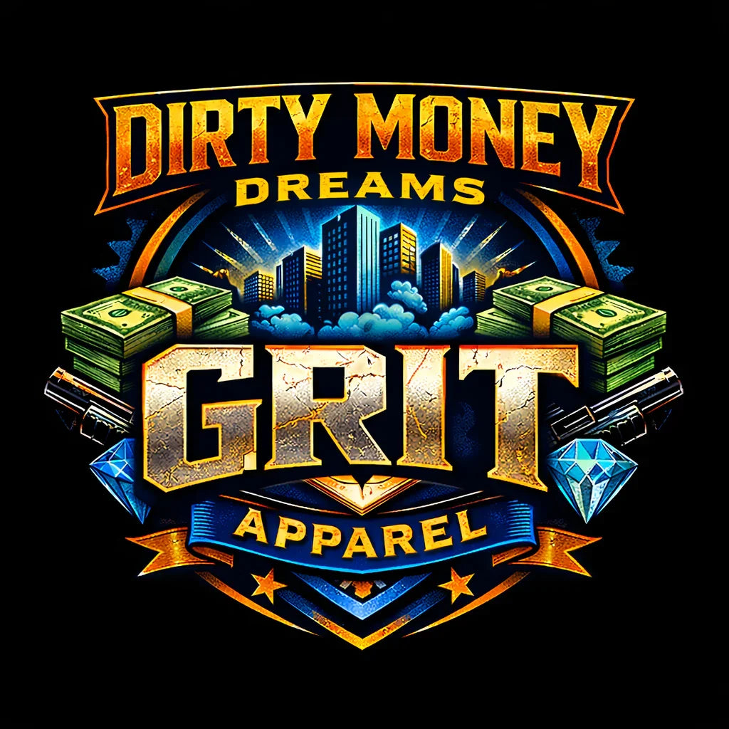GRIT “Built to Move” T-Shirt – Execution Only Streetwear | Dirty Money Dreams - DIRTY MONEY DREAMS