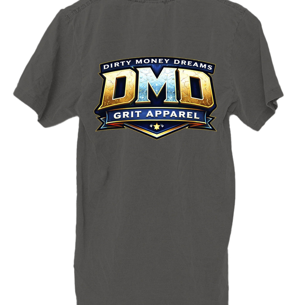 GRIT Signature Heavyweight T-Shirt | Dirty Money Dreams - DIRTY MONEY DREAMS