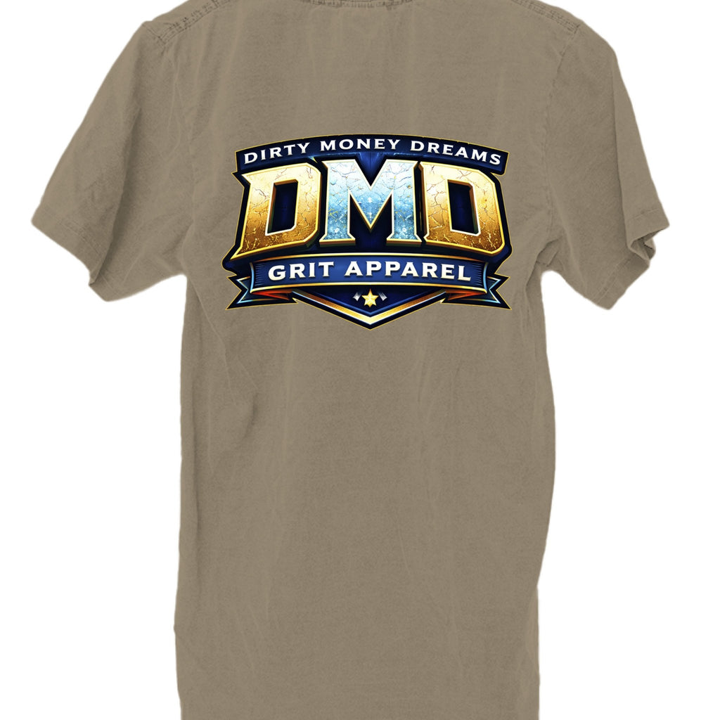 GRIT Signature Heavyweight T-Shirt | Dirty Money Dreams - DIRTY MONEY DREAMS