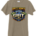GRIT Signature Heavyweight T-Shirt | Dirty Money Dreams - DIRTY MONEY DREAMS