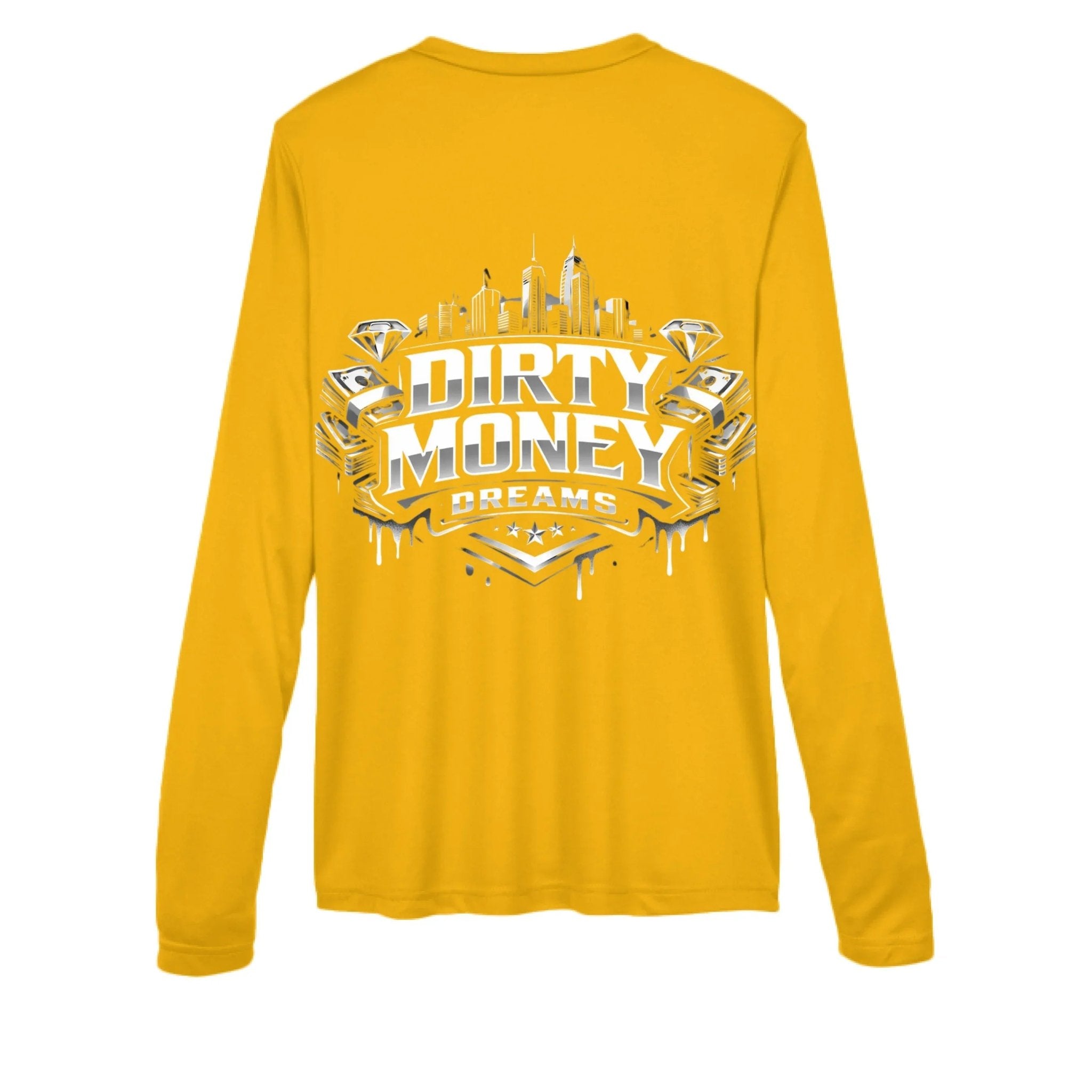 GRIT Women’s Performance V - Neck – Built Under Pressure Dirty Money Dreams - DIRTY MONEY DREAMS